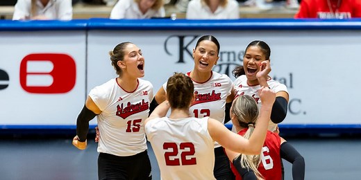 Huskers announce 2024 volleyball schedule