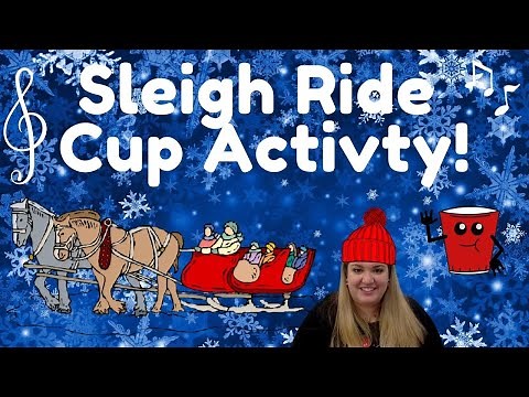 Sleigh Ride Cup Activity
