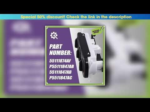 Deal Leading-Edge-AC Heater Climate Control For 2007-2009 Dodge Caliber Air Conditioner Switch Pane