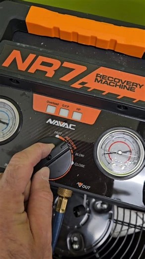 What a manifold-less recovery looks like... In this video I'm using the NAVAC Inc. - HVAC Tools Division NR7, Rapid Y and Big Boy hoses to recover refrigerant from this system. The hoses have no core depressors, so cores are also removed. Less restriction more efficiency. #hvac #refrigerantrecovery #hvacsystem #hvacinstall #hvacservice #hvacinstaller #hvacdemo #hvacaf #hvaclife #HVACKnowledge #hvaceducation | HVAC Know It All