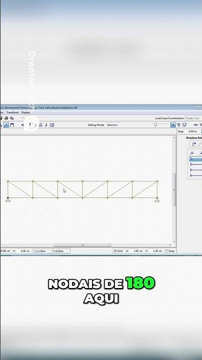 Forças Nodais Como Aplicar e Calcular no Exemplo #estruturas #engenhariacivil #ftool