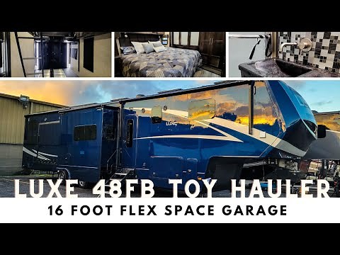 Luxe 48FB Toy Hauler, The Largest Toy Hauler in Our Fleet