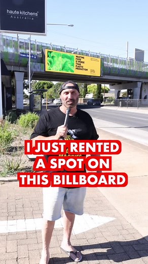 Unexpected Encounter with a Magpie at an Adelaide Billboard