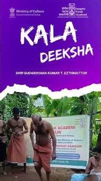 Glimpses of an ongoing training programme on Padayani...