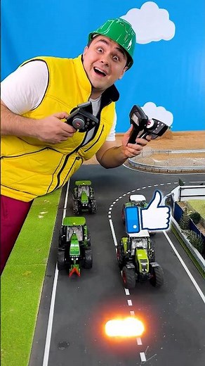 RC Cars 🚧 and TRACTORS 🚜 #builderc