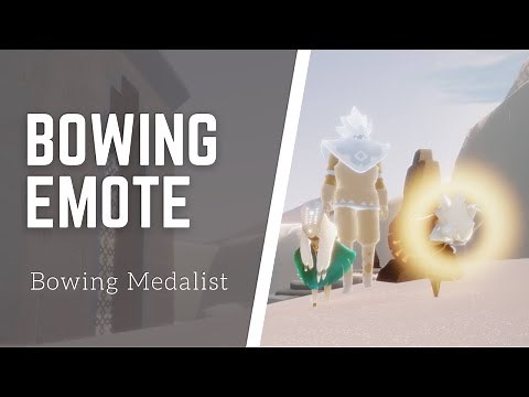 Bow Emote - Valley of Triumph Spirit (Bowing Medalist) - Sky: Children of the Light