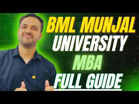BML Munjal University MBA Complete Guide 2026 | Admission Process, Eligibility, Fees, Scholarships