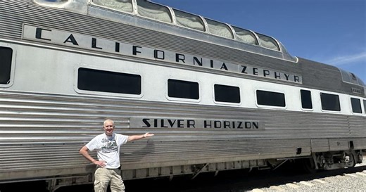 California Zephyr train car serves as a nod to Maricopa's railroad history