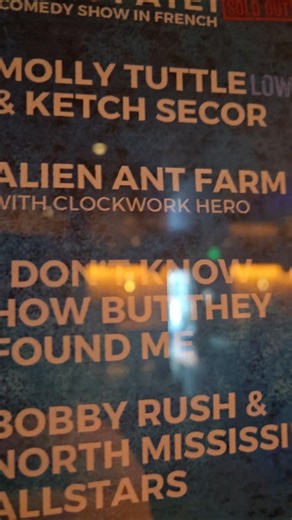 Sat May 2nd in Menlo Park,ca Alien Ant Farm & Clockwork Hero