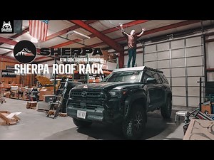 SHERPA Roof Rack for 6th Gen Toyota 4Runner / How to Install