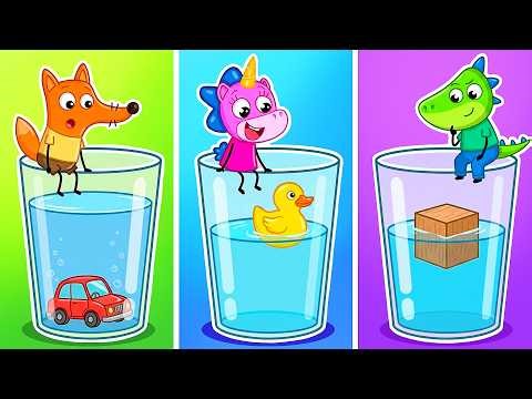 Why Toys Sink or Float? 🧸 Fun Science for Kids! Teeny Mimi Lab 🦄