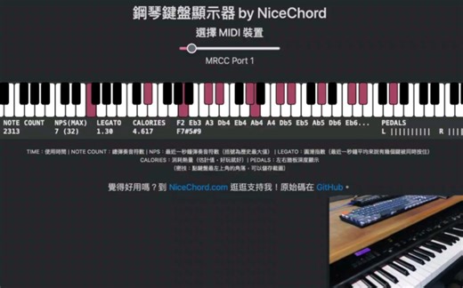免费！在线直接用midi虚拟键盘显示！无需下载软件！全网最强最良心！