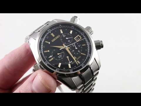 Grand Seiko Spring Drive Chronograph SBGC005 Luxury Watch Review