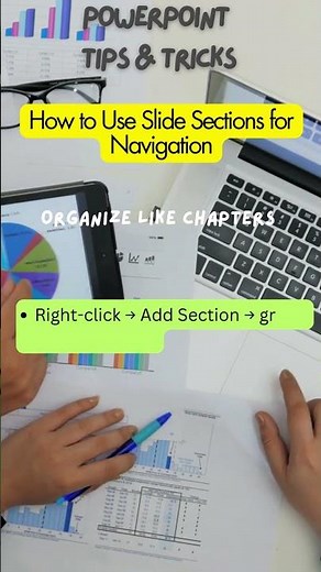 How to Use Slide Sections for Navigation Organize like chapters in Powerpoint