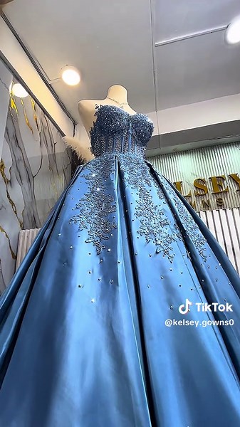 FOR SALE: 2-in-1 Corset Gown! ✨ Transform your look effortlessly! 💃 This stunning 2-in-1 corset gown can be worn as a cocktail dress or a ballgown—perfect for debuts & special occasions! 💖 🎨 Available Colors: Midnight Blue, Dusty Blue, Blush Pink 📩 DM us now to order! #KelseyGowns #2in1Gown #DebutGown #capcut