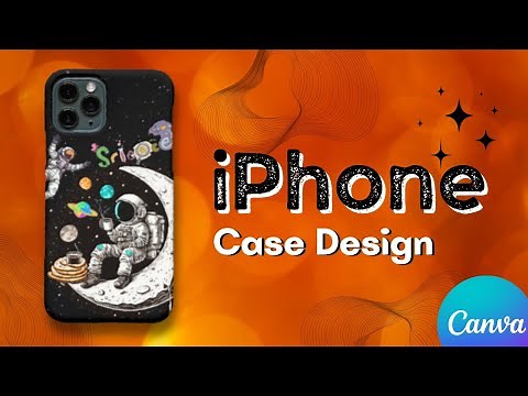 iPhone Case Design using Canva | Mobile Back Cover Design | Smartphone Case #canva #canvatutorial