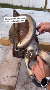 347K views · 5.1K reactions | Be man. Use a real saw. | TOOLS by Design | Facebook