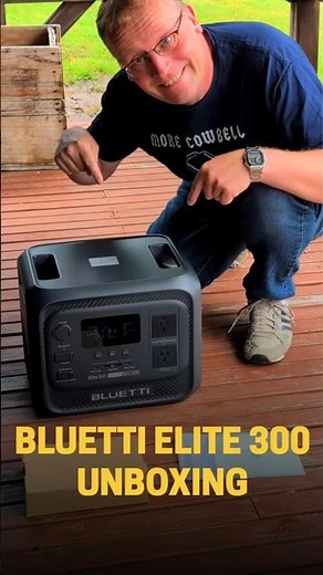 Bluetti Elite 300 unboxing - Huge power in a small device