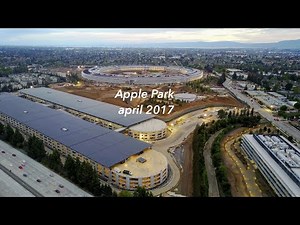New Apple Park drone footage reveals occupied research and development building, landscaping progress | AppleInsider