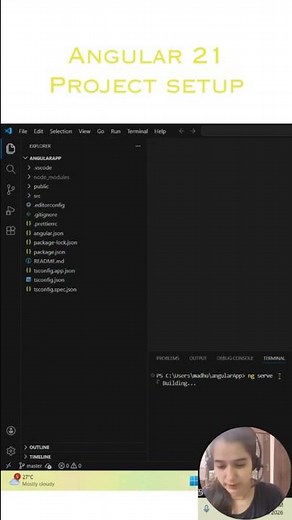 Angular 21 Project Setup in 5 Minutes | Beginners Guide