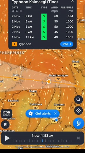 6.7K views | Bagyong tino Update,na. A na sa Bantayan island | Pio Jr Merenillo | Facebook