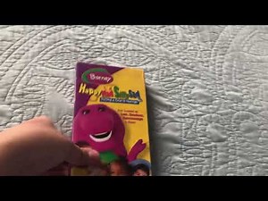 Barney: Happy Mad Silly Sad 2003 VHS