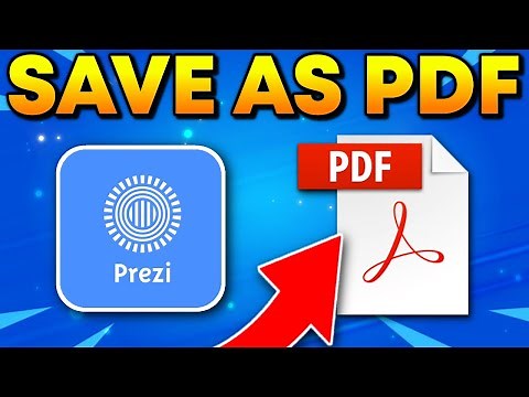 How to Save Prezi to PDF | Prezi Tutorial 2026