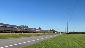 10/15/2023 - Amtrak 91 the Silver Star at Seville Florida | BP and Riversong Railway Photography