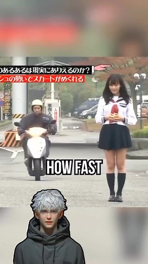 How fast do you need to go to lift a skirt? #fbreelsfypシ゚viralシ #reelstrending #reelsfacebook #shortsvideos #facebookviral | Stick to History