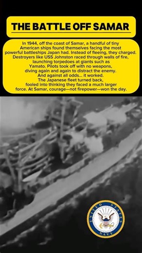 The Destroyers That Charged Yamato: The Incredible Battle off Samar