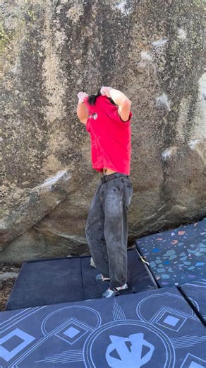 True Magic needed for Sorcery V10 in the Haunted Forest #bouldering #mostdef | Holden Pomponio