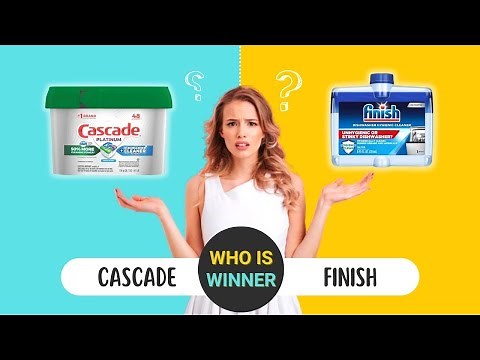 Finish vs Cascade Dishwasher Cleaner - Which One Cleans Better?
