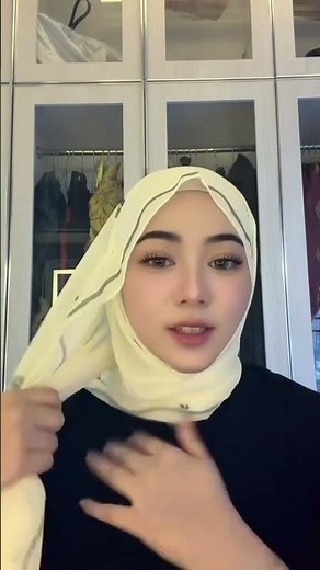 Hijab tutorial ala Bunda Fauzana☺️#fauzana