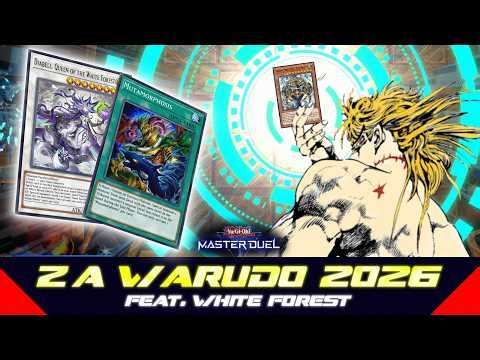 ZA WARUDO 2026 feat. WHITE FOREST! 🤯 | Yu-Gi-Oh! Master Duel