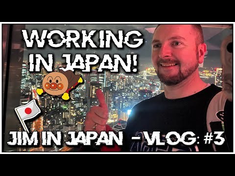Jim in Japan Vlog #3 - Hats Off to the Hard Working Man! (Machida) 4K Footage