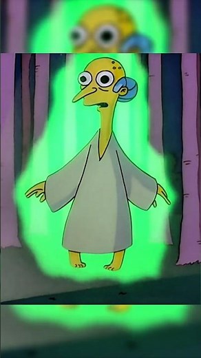 Mr. Burns Is An Alien! 👽 #simpsons #shorts