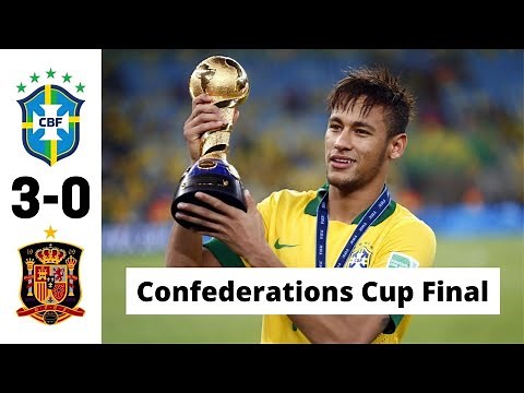Brazil vs Spain 3-0 Confederations Cup Final 2013 All goals & Match Highlights | Neymar vs Torres |