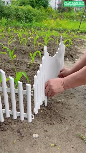 🌱🔗 Flexible Fence That Fits Any Garden Shape
