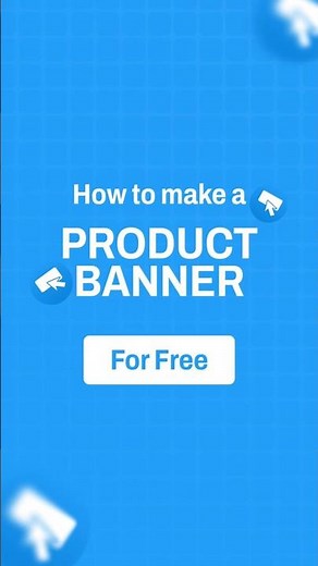 E-commerce product banners with AI for free