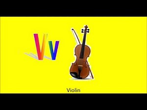 Musical Instrument Alphabet ABCs phonics Learn Musical Instrument Sounds