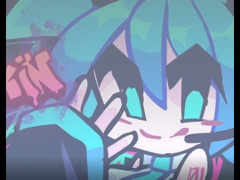 Hastune Miku project funkin (fnf mod) gameplay showcase.