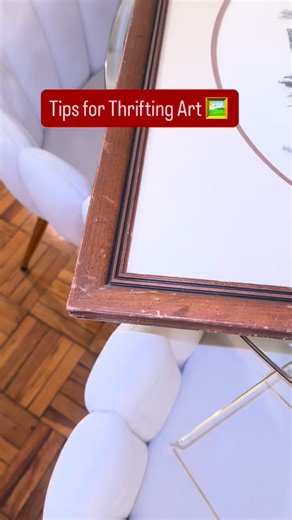 Tips for Thrifting Art 1. Examine frame for vintage and out of the ordinary framing 2. Look for texture(oil paint, heavy brushstrokes) 3. Look for quality, markings and signatures by the artist @trices.treasures #vintageart #blackgirl #fyp #reseller #thriftstorefinds | Elle Jay