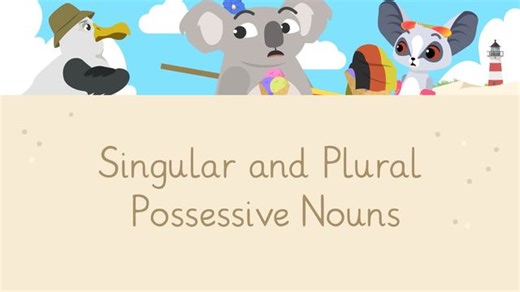 Singular and Plural Possessive Nouns | sofatutor.com