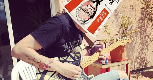 Brian Carroll: buckethead unmasked, is this for real?