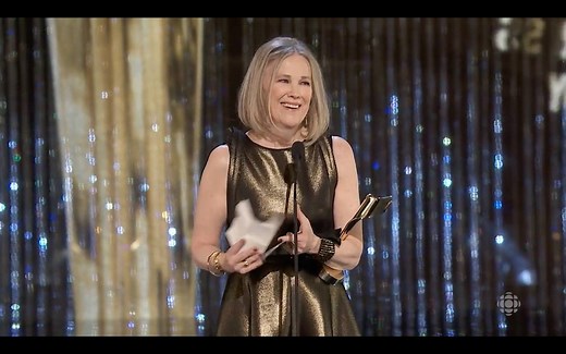 In accepting her Best Lead Actress, Comedy award, Schitt's Creek's Catherine O’Hara kept it comedically short and sweet. | Canadian Screen Awards