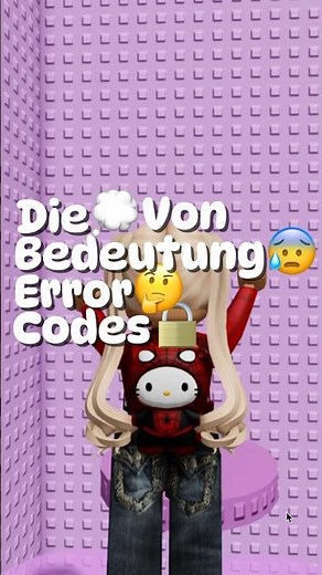 Error Code 666😰cr:hellovalie #fyp #fy #foryou #foryoupage #goviral #viralshort #ytshorts #roblox
