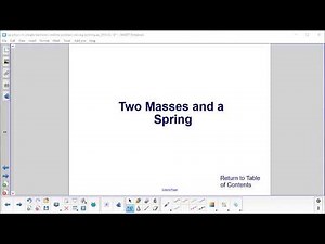 AP Physics C SHM Prob Solv Two Masses and a Spring Problem