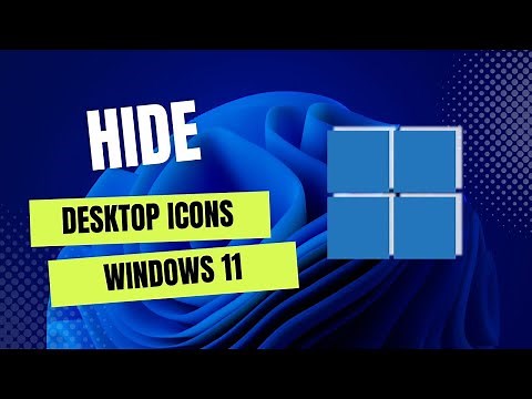 How to Hide All icons from Desktop Screen in Windows 11