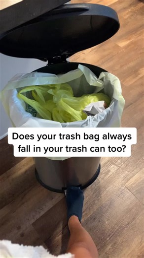 DIY Hack: Keep Your Trash Bag Secure with Command Hooks!