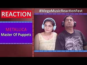 METALLICA Master Of Puppets Reaction